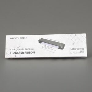 HPRT Thermal Transfer Ribbon Black MTP80 for MT800 Printer 2PCS MTP80RJD